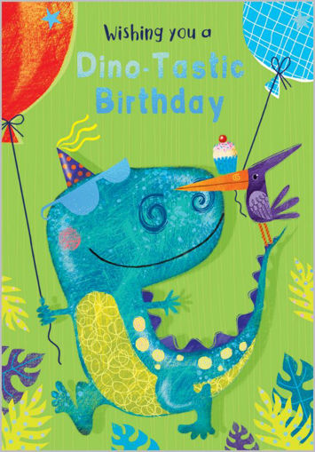 Picture of DINOTASTOC BIRTHDAY CARD